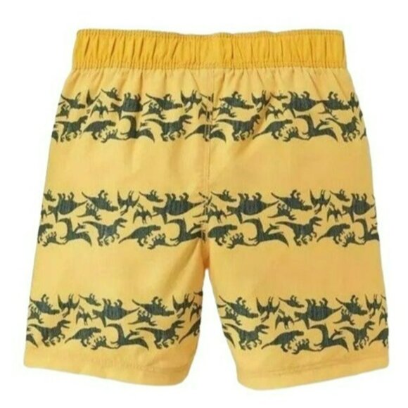 Old Navy Swim Trunks Swimsuit Toddler Dinosaur Yellow 18-24 Mos. NWT LH4017 - Picture 2 of 5